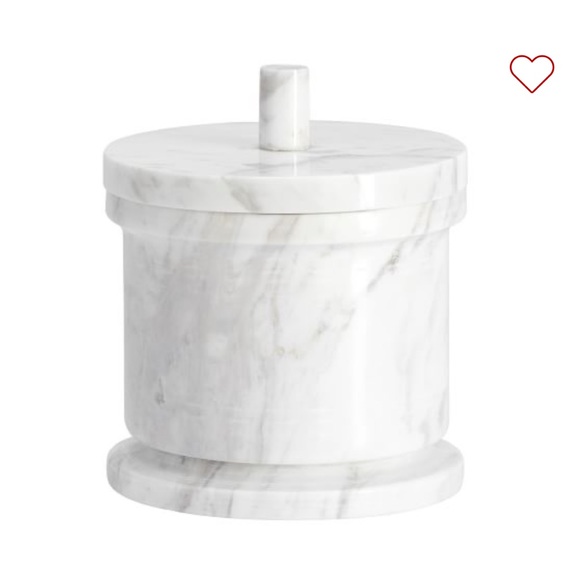 Pottery Barn Marble Canister - Picture 2 of 5